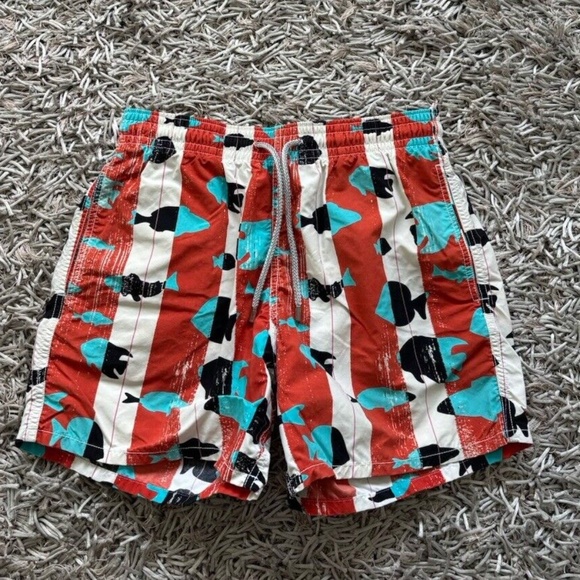 Vilebrequin Swim Trunks *Fish* Sz Medium - Picture 2 of 7